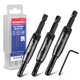 thumbnail image 1 of Juego de brocas WORKPRO autocentrantes HSS VIX de 3 piezas con llave hexagonal, 1 of 8