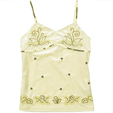 mary-kate and ashley brand - Girl's Panne Velvet Cami