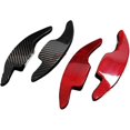 thumbnail image 4 of Paddle Shift Extensions Compatible with Chevrolet for Corvette C7 for Camaro 2016 2017-2020 Car Steering Wheel Paddle Shifter Extension Carbon Fiber A, 4 of 5