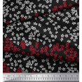 thumbnail image 2 of Soimoi polyester Crepe Fabric Artistic Floral Print Fabric by Yard 42 Inch Wide, 2 of 3