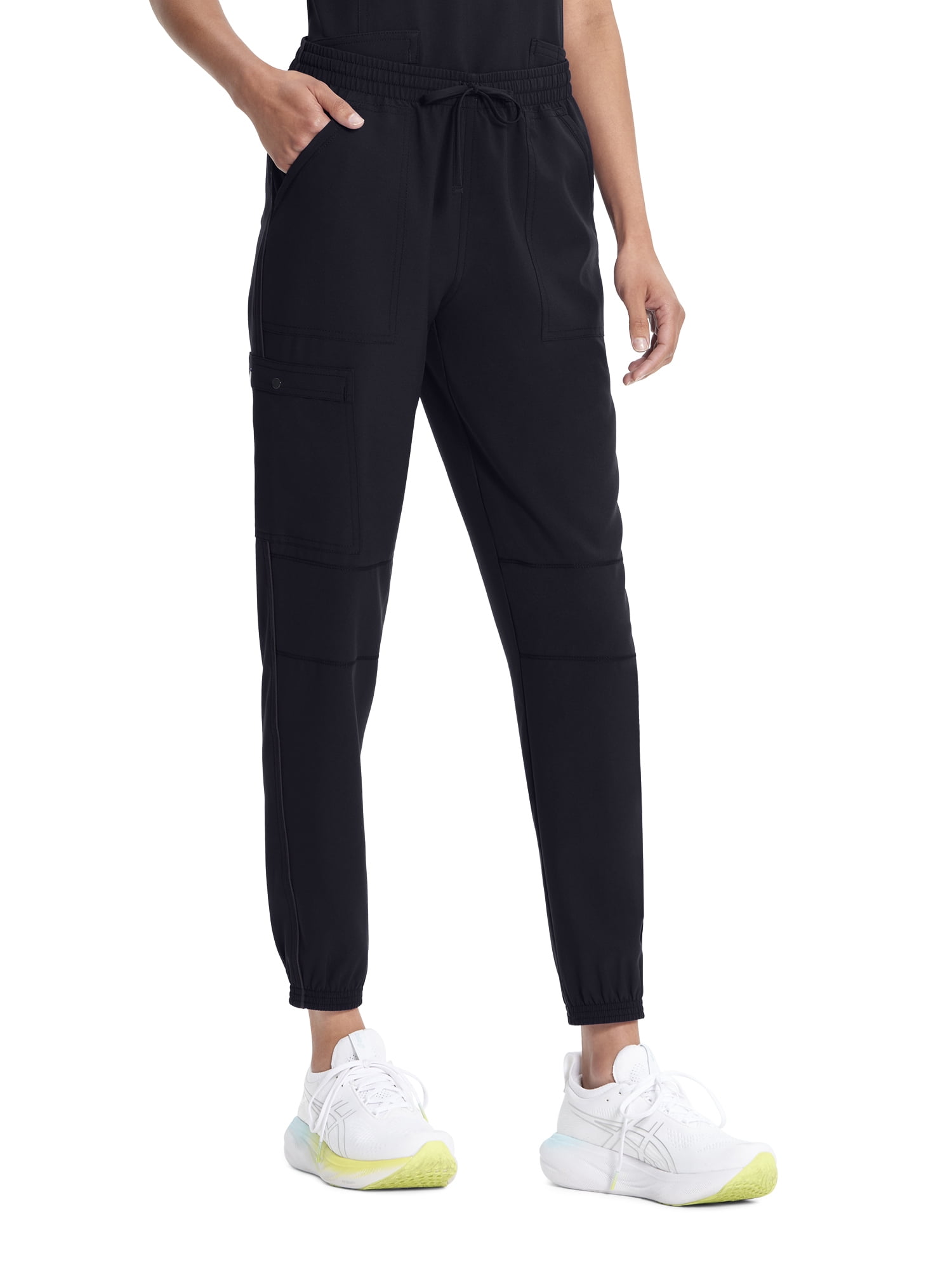 Scrubstar Women's Ethical Fabric Stretch Drawstring Jogger Cargo Scrub Pant, Sizes XS-3XL