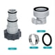 thumbnail image 2 of Kit Adaptador Manguera Piscina, 2 Tipos Conector Manguera Bomba Piscina para Mangueras 1,5 y 1,25 Pulgadas para Piezas Repuesto Piscina Sobre el Suelo, 2 of 5
