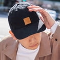 thumbnail image 4 of Gorra de lona para hombre, nueva gorra de lengua de pato de material lavado, gorra de béisbol deportiva con protección solar y parte superior suave e informal para hombre, 4 of 5