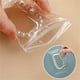 thumbnail image 5 of Bolsa de PVC transparente engrosada con autosellado para guardar joyas, pulseras, collares, etc., 5 of 6