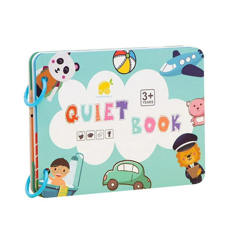  Quiet Book Busy Book for Toddlers Montessori Book
