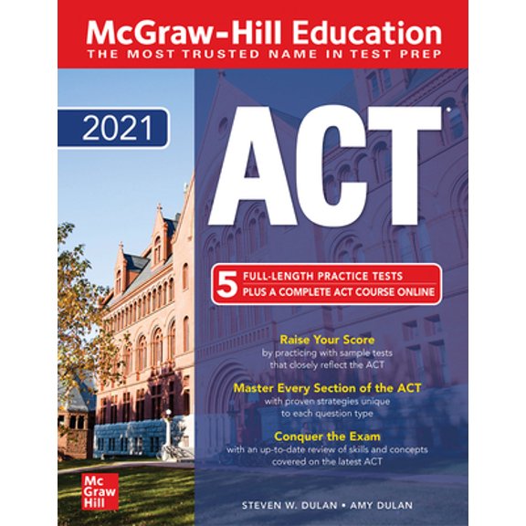 Pre-Owned McGraw-Hill Education ACT 2021 (Paperback) 1260463966 9781260463965