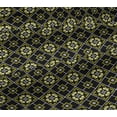 thumbnail image 4 of oneOone Cotton Jersey Black2 Fabric Floral & Tiles Moroccan Dress Material Fabric Print Fabric By The Yard 58 Inch Wide, 4 of 4