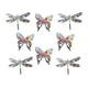 thumbnail image 1 of 8x Pegatinas de Ventana Prisma Static Cling para Pájaros Huelgas Mariposa + Sunnimix Ventana estática se aferra, 1 of 8