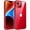 Red, variant on JETech Case for iPhone 14 Plus 6.7-Inch, Shockproof Phone Bumper Cover, Solid Color Matte TPU Frame, Anti-Scratch Clear Back (Midnight)