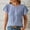 Blue, variant on Women's Tops V Neck T Shirts for Women Cotton Blouses for Women Plus Size Short Sleeve Shirts for Women Basic order again my orders