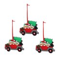 thumbnail image 2 of Christmas Tree Hanging Decoration, PVC DIY Christmas Tree Ornaments Personalized Interesting 3Pcs With Ribbon For Home ANGGREK Otros, 2 of 8