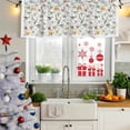 thumbnail image 5 of 2 Pack Valances for Window, Dinosaur Short Curtains for Kitchen Bedroom Living Room, Funny Dino Cute Cartoon Boys Girls Children Rod Pocket Small Window Treatment Valance Drapes 60 x 18 Inch, 5 of 8