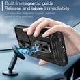 thumbnail image 2 of K-Lion for Samsung Galaxy A54 5G Rugged Case, Heavy Duty Slide Camera Lens Military Grade Drop Protection Case Magnetic Ring Holder Stand Shockproof Case Cover for Samsung Galaxy A54 5G,Black, 2 of 9