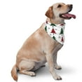 thumbnail image 2 of Goofa Buffalo Plaid Christmas Trees Printing Dog Bandana ,Cat Scarf Adjustable Bib Handkerchief Accessories for Dogs Cats,Pet scarf,Pet fashion, 2 of 6