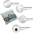 thumbnail image 4 of Awypu Set of 2 Spring Summer Daisy Throw Pillow Covers Home Sweet Home You are My Sunshine Pillowcase Truck Stripe Cushion Cases Cloth Decoration for Farmhouse Sofa Home Car Couch, 4 of 6
