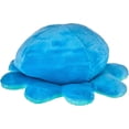 thumbnail image 2 of El peluche de pulpo reversible original - Diseño patentado - Azul + azul claro - Feliz + Triste - ¡Muestre su estado de ánimo sin decir una palabra! azul claro y azul oscuro TUNC Sencillez, 2 of 4