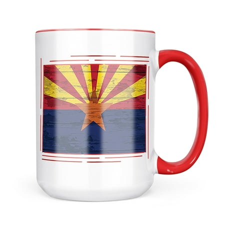

Neonblond Flag on Wood Arizona region: America (USA) Mug gift for Coffee Tea lovers
