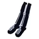 thumbnail image 1 of Calceta Larga Unisex Huesos Calavera Para Disfraz, 1 of 2