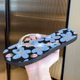 thumbnail image 2 of Shadoumai Women's Arch Support Flip Flops for Plantar Fasciitis Orthopedic Thong Sandals Comfortable Summer Beach Pool Slides, 2 of 6