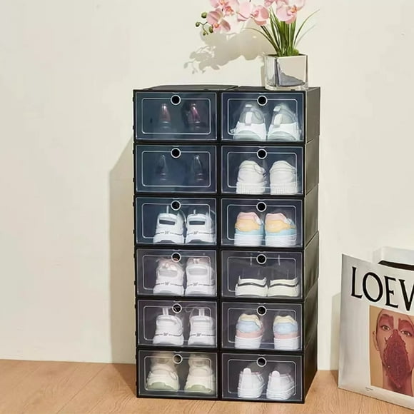 Cajas Organizadoras Apilables Brush 14 Piezas para zapatos 14pz