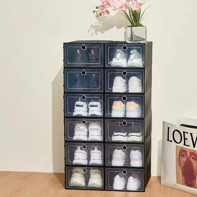Cajas Organizadoras Apilables Brush 14 Piezas para zapatos 14pz