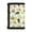 Avocado Print Pattern, variant on Boston Terrier Paw Art Waterproof Trifold Card Wallet, Elastic Polyester Toddlers Purse Easy to Access Coin Storage Pouch for Daily Use Outdoor Travel
