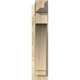 thumbnail image 2 of Ekena Millwork 6"W x 20"D x 28"H Imperial Rough Sawn Craftsman Outlooker, Douglas Fir, 2 of 4