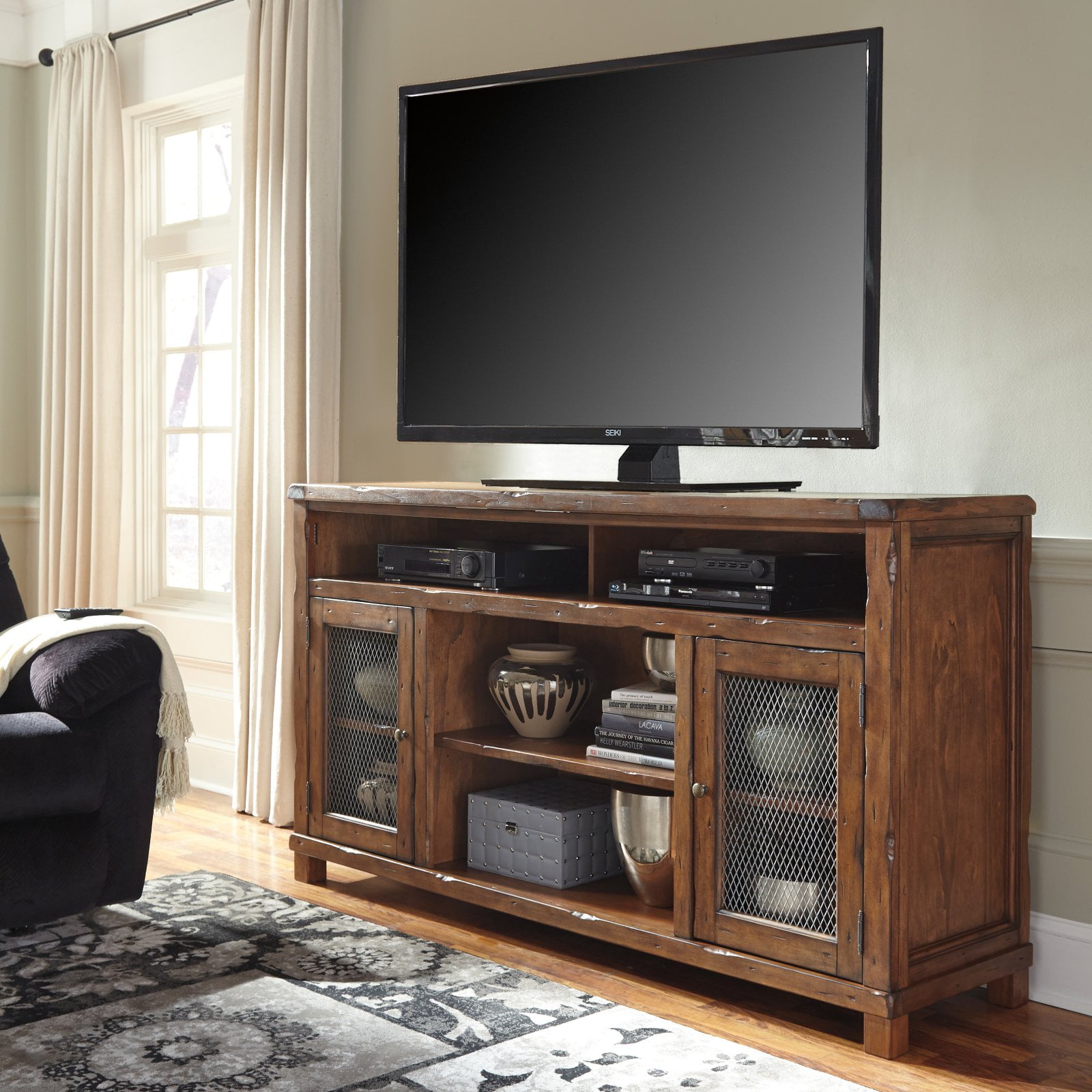 Signature Design By Ashley Tamonie 72 In Tv Stand Com