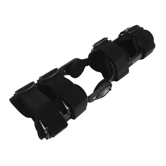 Post Op Knee Brace, 120 Degrees Bending Angle Adjustable 90 Degrees Extension Hinged Knee Brace for Orthopedic