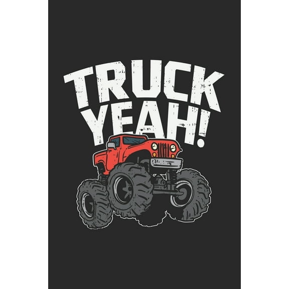 Truck Yeah: 120 Pages I 6x9 I Graph Paper 4x4 (Paperback)
