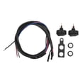 thumbnail image 1 of Interruptor basculante de 12 V, 30 A, 3 pines, SPST, encendido y apagado, indicador LED rojo, resistente al agua, para coche, camión, barco y motocicleta., 1 of 14