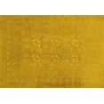 thumbnail image 1 of Ahgly Company Indoor Rectangle Abstract Yellow Contemporary Area Rugs, 3' x 5', 1 of 4