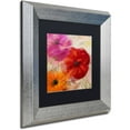 thumbnail image 2 of Trademark Fine Art "Penchant For Poppies I" Canvas Art by Color Bakery Black Matte, Silver Frame, 2 of 4