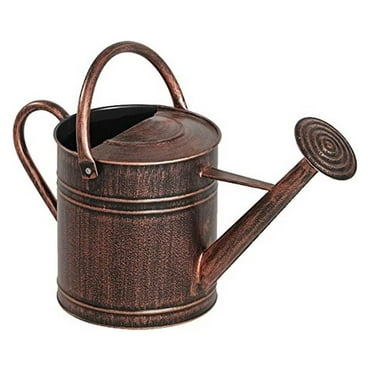 84872 2 Gallon Brushed Bronze Watering Can
