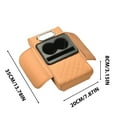 thumbnail image 3 of Universal Car Armrest Box Pad | 3-in-1 Tissue Box Holder, Elbow Cushion & Storage Organizer | Center Console Heightening Pad for Enhanced Comfort & Organization, 3 of 4