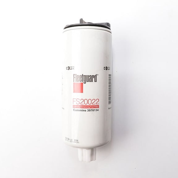 Fleetguard FS20022 Fuel Water Separator Spin On, Strata Pore Media, 9