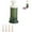 Green, variant on Sausage Stuffer, Stainless Steel Manual Homemade Sausage Maker, hot dog Stuffer w/4 Stuffing Tubes, Used to make sausages of different sizes Suitable for family gatherings and barbecues