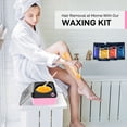 thumbnail image 3 of TOOCA Waxing kit for Hair Removal, Professional Wax Warmer at Home with 4 Packs 14oz Hard Wax Beads, Sensitive Skin, Eyebrows, Face, Underarms, Brazilian, Bikini, Legs, 3 of 11