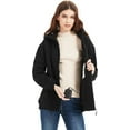 thumbnail image 6 of SAILWIND Women’s Heated Hoodie with Battery Long sleeve Black Coat, 6 of 7