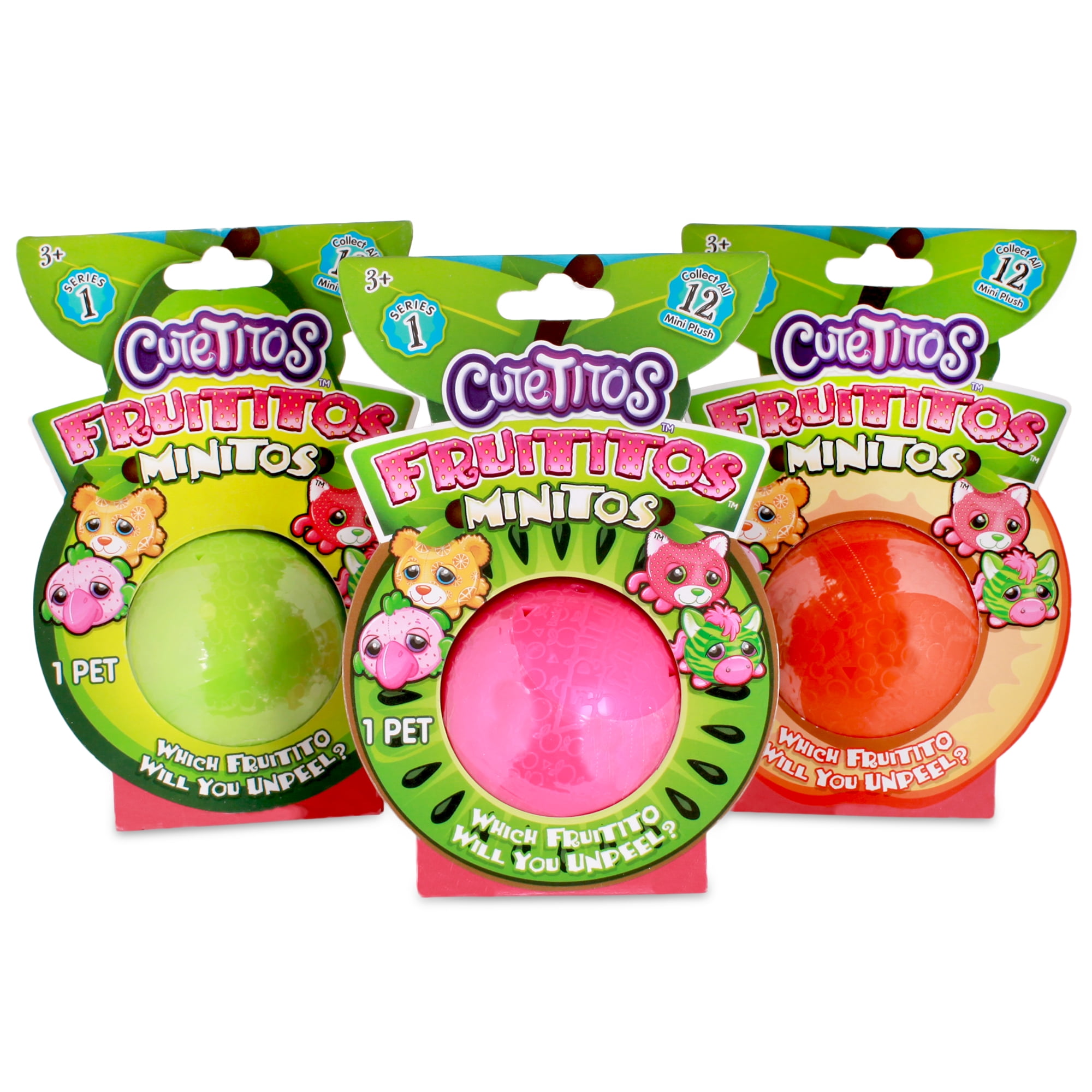 Cutetitos Fruititos Minitos Mystery Mini Plush Berry Series Pet Bambooito Panda 