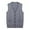 Gray, variant on SCSAlgin Sweater Vest Men Plaid Button Up Cardigan V Neck Sleeveless Casual Knit Jumper Tops Loose Sweaters with Pocket