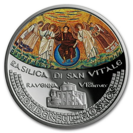 2017 Cook Islands 1 oz Wonderful Mosaics - Basilica di San Vitale