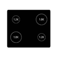 thumbnail image 6 of Frigidaire Fcfe2425a 24" Wide 1.9 Cu. Ft. Free Standing Electric Range - Stainless Steel, 6 of 10