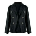 thumbnail image 5 of Women's Double Fashion Button Jacket winter coats for women, 5 of 5