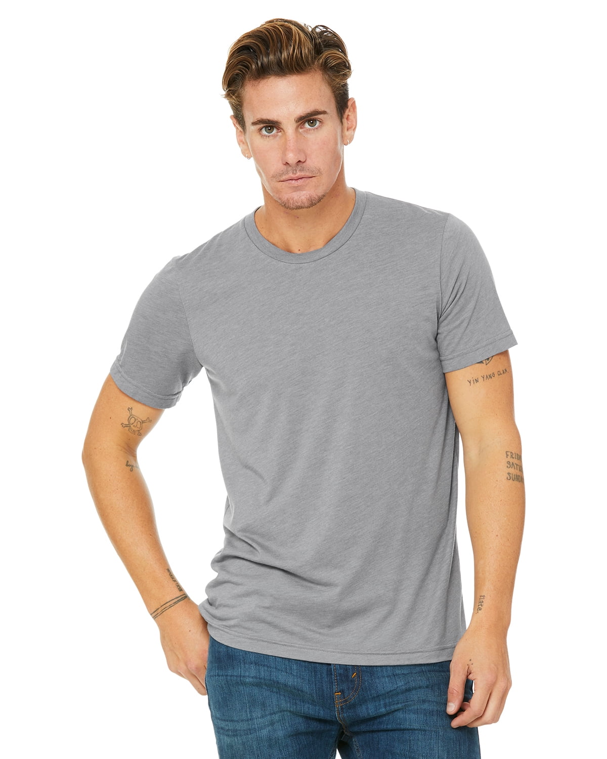 Canvas Unisex Triblend Short-Sleeve T 