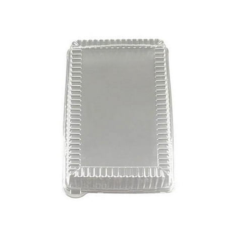 

12 in. X 18 in. Rectangular Clear Lid- Clear- Pack of 40