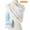 Yellow & Blue, variant on OMSutra OM010125-Green OM Shanti Meditation Yoga Prayer Shawl - Green