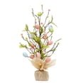 thumbnail image 1 of Decoraciones de Pascua, luces LED, huevos de Pascua, escenas decorativas de árboles, adornos de escritorio., 1 of 8