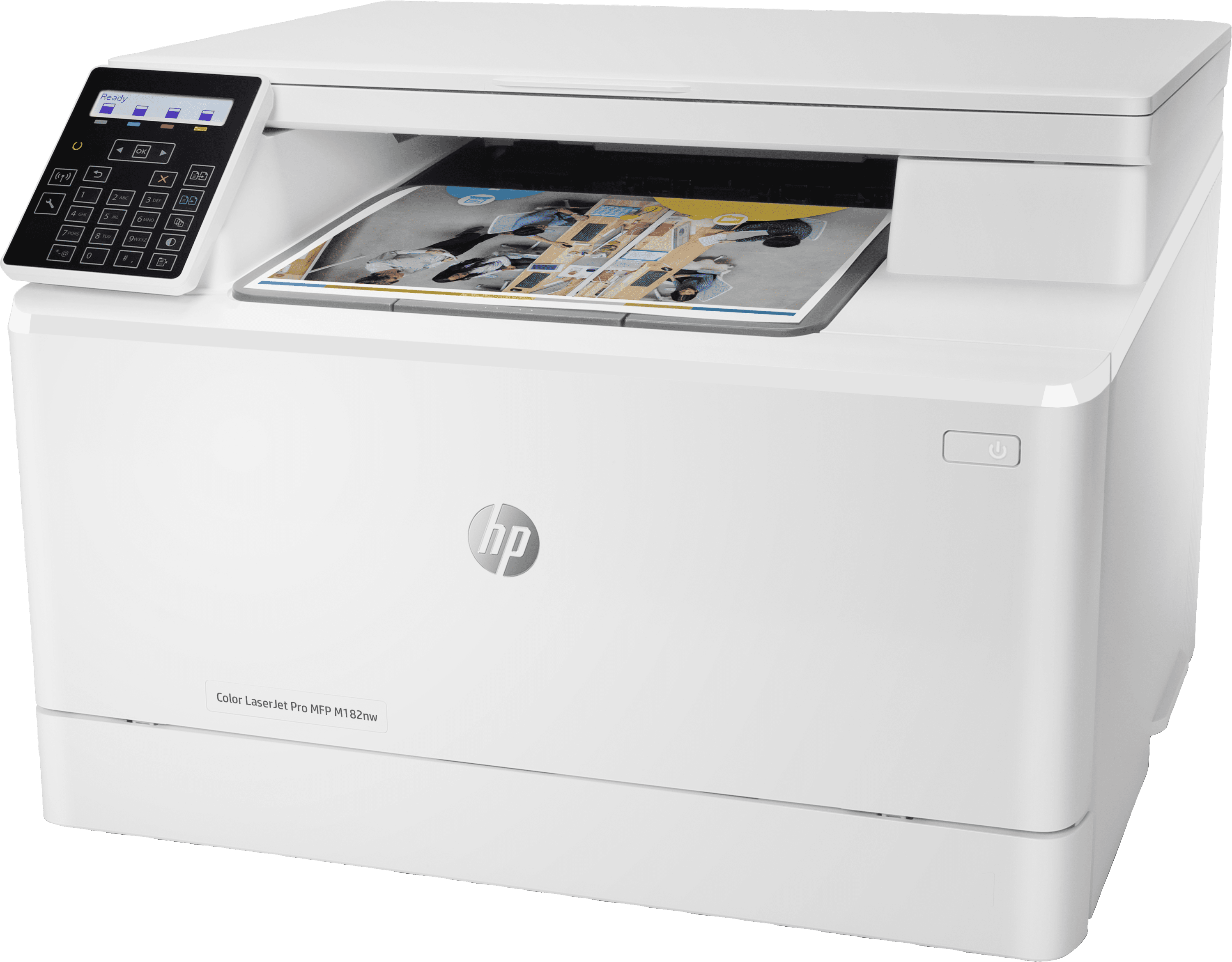 HP LaserJet MFP M182nw Wireless Laser Printer