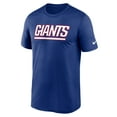thumbnail image 2 of Men's Nike Royal New York Giants Primetime Legend Wordmark Performance T-Shirt, 2 of 3